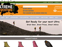 Tablet Screenshot of extremeadventureraces.com